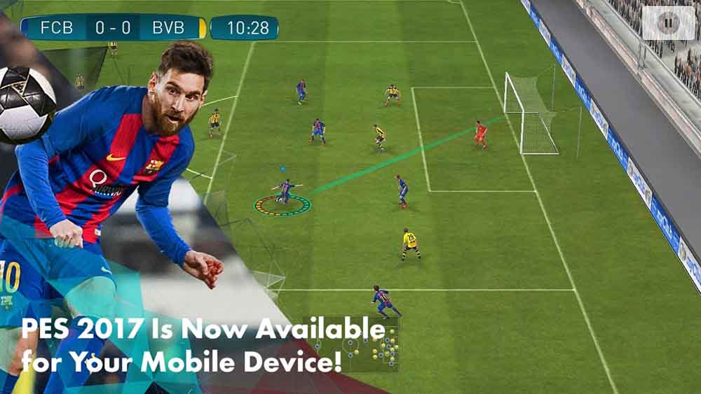 Pro Evolution Soccer 2017 Full APK+OBB Terbaru