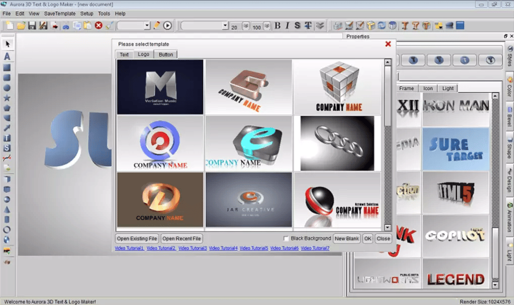 Aurora 3D Text & Logo Maker 20.01.30 Full