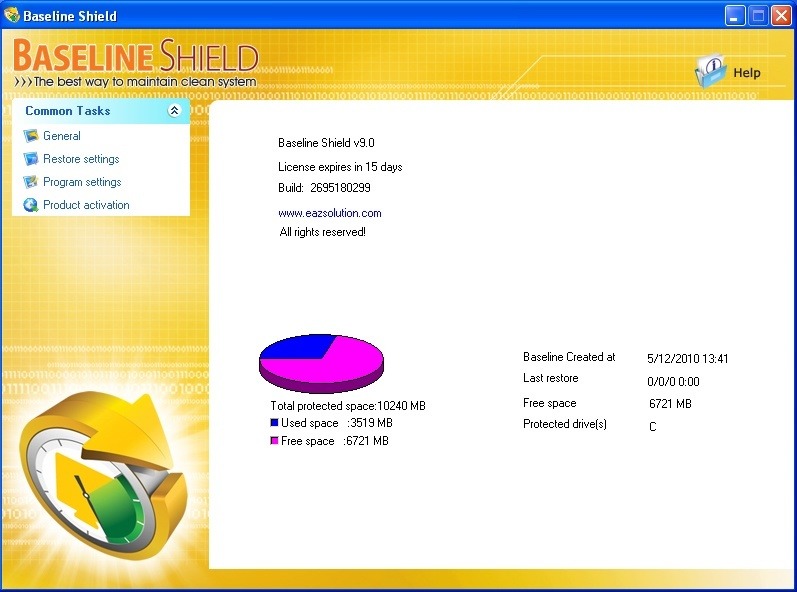 EAZ Solution Baseline Shield 12.7